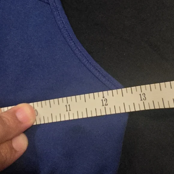 Nike Sports Bras - Blue & Light Gray with Purple Stripe B1 - Picture 9 of 12